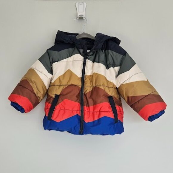 Old Navy Toddler Boys Puffer Jacket - Size 2T - Picture 1 of 7